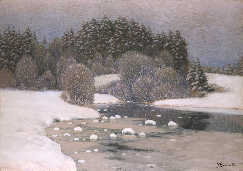 winter scene